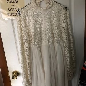 LC Lauren Conrad Runway Collection Lace Mini Dress